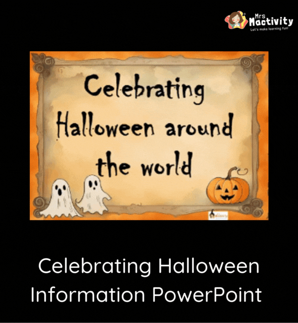Celebrating Halloween Information PowerPoint