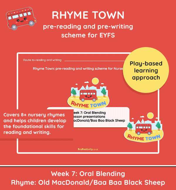 Rhyme Town Week 7