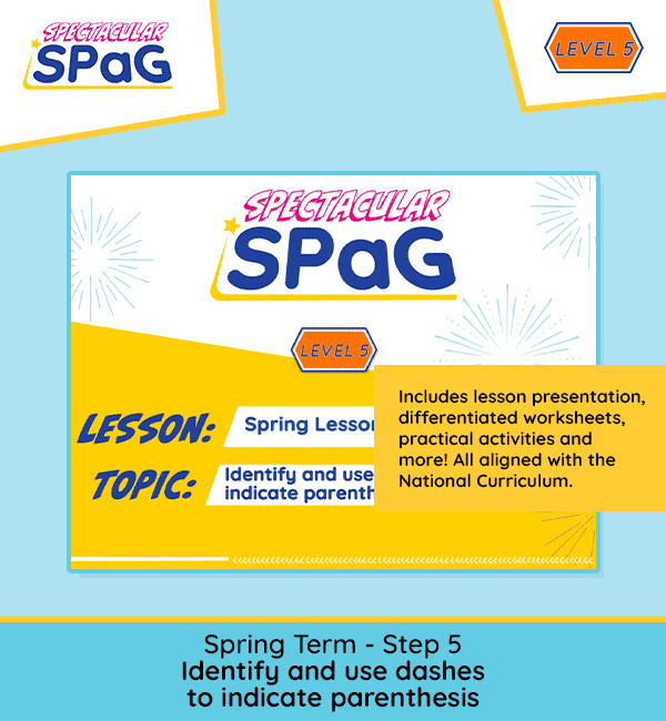 SPaG Scheme Year 5 Spring Lesson 6: Use Expanded Noun Phrases to Convey Information Concisely